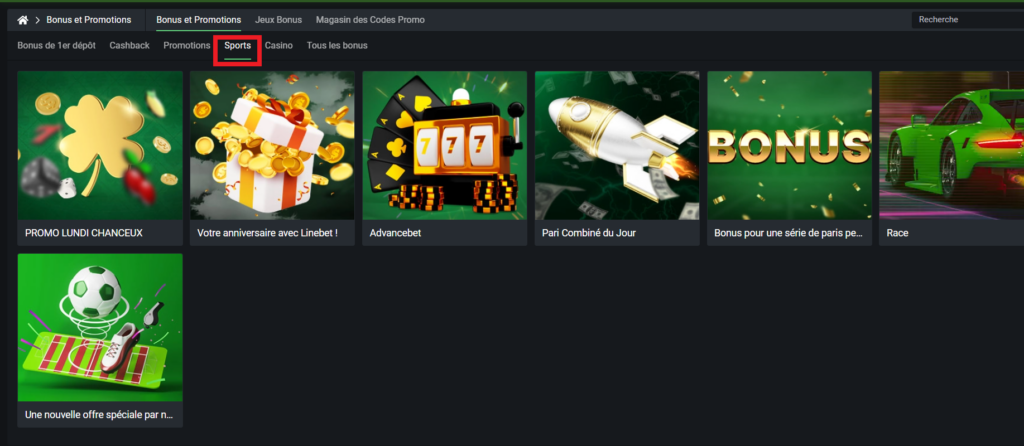 Programme de fidélité avec les LineBet bonus pour clients existants 