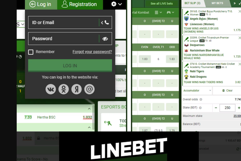 Se connecter à LineBet en Côte d’Ivoire