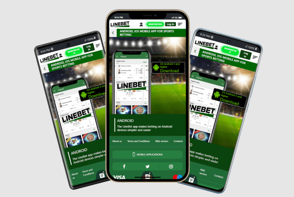 LineBet télécharger app mobile